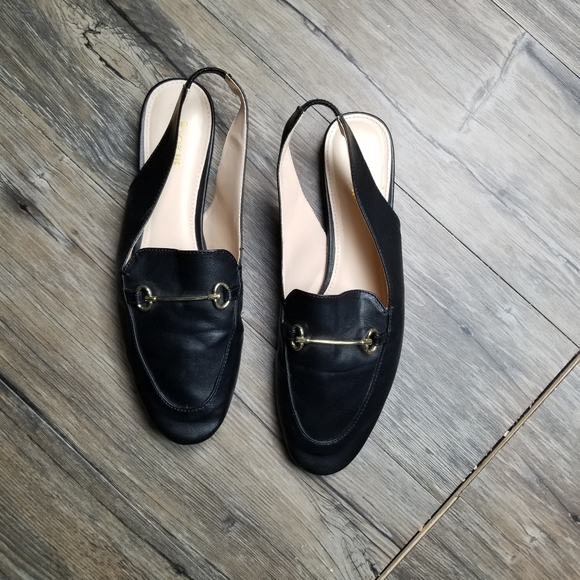 Bar III Shoes - Bar III slingback mules, sz 7.5